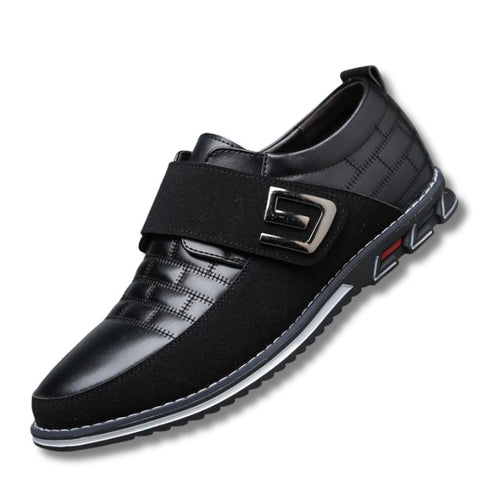 Szewska Sztuka - Oxford Classic – Męskie buty skórzane ortopedyczne eleganckie – czarny