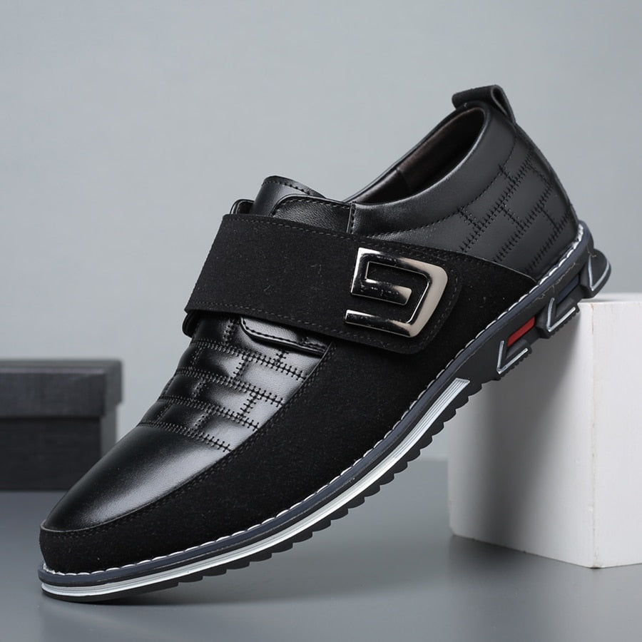 Szewska Sztuka - Oxford Classic – Męskie buty skórzane ortopedyczne eleganckie – czarny